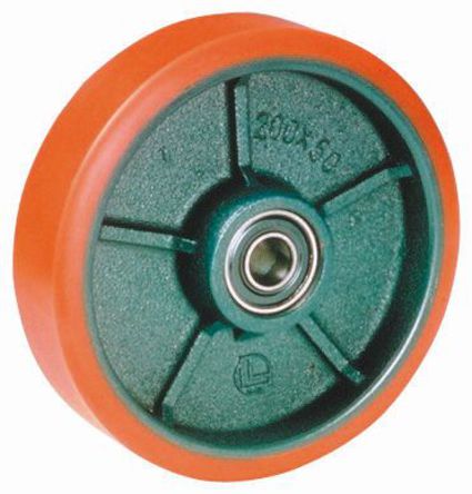 LAG - 7005 CC - LAG 100mmֱ PUR݆̥ _݆ 7005 CC, 300kgؓd, 15mm׏		