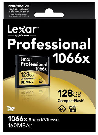 Lexar - LCF128CRBEU1066 - Lexar I 128 GB CF  MLC		