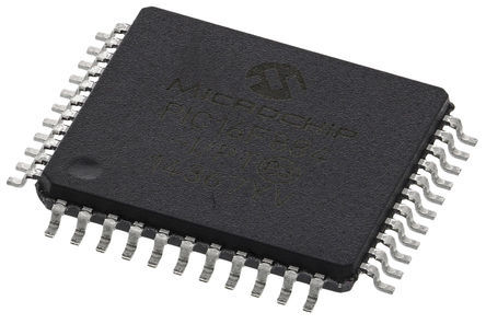 Microchip - PIC16F884-I/PT - Microchip PIC16F ϵ 8 bit PIC MCU PIC16F884-I/PT, 20MHz, 4096  ROM W, 256 B RAM, TQFP-44		