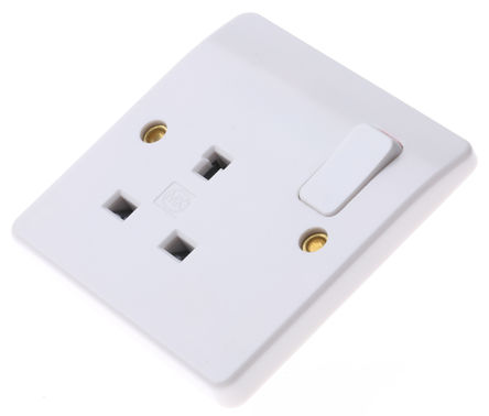 MK - K1257 WHI - MK Logic Plus ϵ IP2XD 1M MK ɫ ؼȩ ǘ(bio)(zhn) MK Դ K1257 WHI, O(sh)_P(gun), 13A, 230V ac		