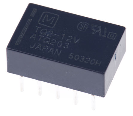 Panasonic - TQ2-12V - Panasonic ppS PCB l^ TQ2-12V, 12V dc		