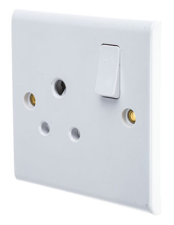 Deta - S1333 - Deta Slimline ϵ IP2X 1M  ؼȩ BS 546 늚 S1333, O_P, 5A, 230V ac		