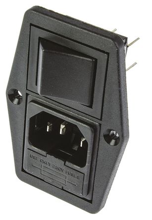 Bulgin - BVB01/Z0000/10 - Bulgin 尲b C14 IEC ^ BVB01/Z0000/10, bƬ˽, ~10A		