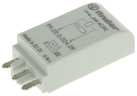 Finder - 99.02.0.024.09 - Finder 99.02.0.024.09 Plug In ӿ^ģK, 24V ac/dc		