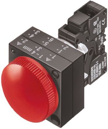 Siemens - 3SB3244-6AA20 - Siemens tɫ LED ָʾ 3SB3244-6AA20, 22.3mmֱ, IP66		