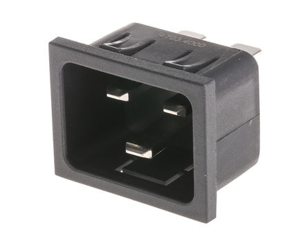 Schurter - 4793.4000 - Schurter Ƕʽ C20 IEC ^ 4793.4000, ~20A, 250 V 		