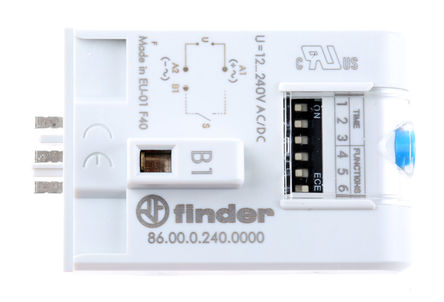 Finder - 86.00.0.240.0000 - Finder 86.00.0.240.0000 Plug In ӿ^ģK, 264V ac/dc		