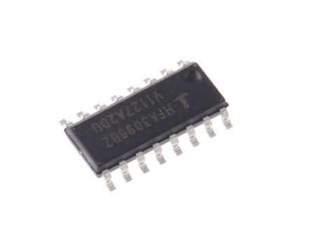 Intersil - HFA3096BZ - Intersil HFA3096BZ,  NPNPNP w, 65 mA, Vce=8 V, HFE:20, 5500 (PNP) MHz8000 (NPN) MHz, 16_ SOICb		