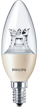 Philips Lighting - MLED3WCANDT14 - Philips Master ϵ 4 W 250 lm { ůɫ GLS LED TΟ MLED3WCANDT14, E14 , 240 V (ஔ 25W ן), 25 mA~		