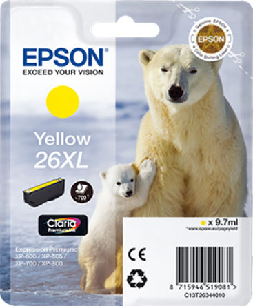 Epson - C13T26344010 - Epson Sɫ ī, 26XL̖ī		