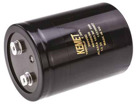 KEMET - ALS31A103NF200 - KEMET ALS31 ϵ 200 V ֱ 10000F b X늽 ALS31A103NF200, 20%ݲ, 28m(ֵ), +85C,  - ᔽӾӣb		