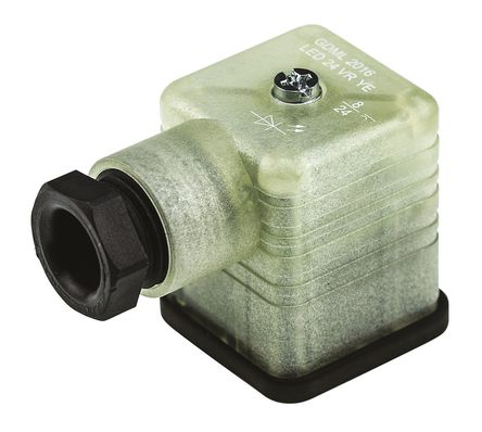 Hirschmann - 934417002 + 731531002 - Hirschmann GDMLϵ 늴y^ 2P+E  934417002 + 731531002, ᔔQob, ߴ M16, IP65, ~8A, 24 V		