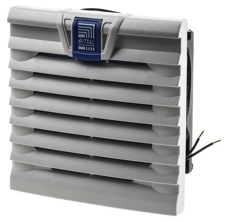 Rittal - SK 3237.110 - Rittal IP54 ^VL(fng) SK 3237.110, 116.5 x 116.5mm, 18m3/h, 115 V 		
