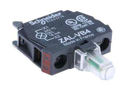 Schneider Electric - ZALVB4 - Schneider Electric XB5 ϵ K ZALVB4, 24 V, tɫ LED, ᔽӶ		
