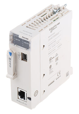 Schneider Electric - BMXP341000 - Schneider Electric BMX ϵ Modbus BMXP341000, ʹ M340 ϵ, 2ģK, DIN܉b		