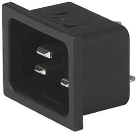 Schurter - 4793.5000 - Schurter Ƕʽ C20 IEC ^ 4793.5000, ~20A, 250 V 		