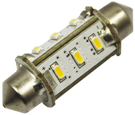 JKL Components - LE-3042-02CW - JKL Components ɫ  LED ܇ LE-3042-02CW, 42 mmL, 30 V ֱ 70 mA, 65  75 lm		