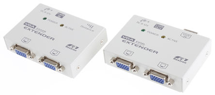 NewLink - KVM-VGAXTDUO - NewLink 2ҕl˿ VGA VGA Over Cat5e Uչ, 1024 x 768pixels, 150m		