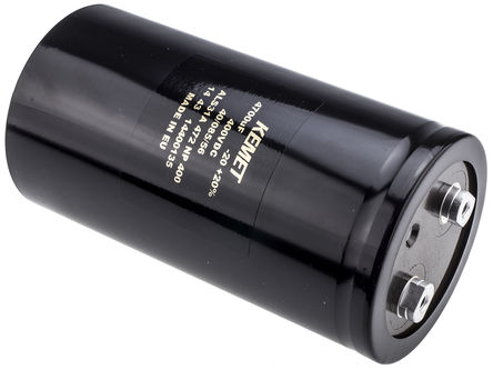 KEMET - ALS31A472NP400 - KEMET ALS31 ϵ 400 V ֱ 4700F b X늽 ALS31A472NP400, 20%ݲ, 33m(ֵ), +85C,  - ᔽӾӣb		