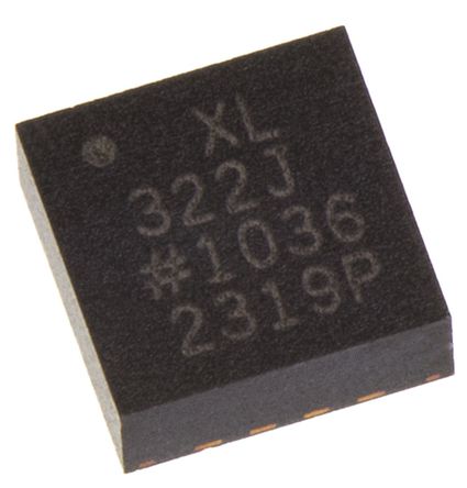 Analog Devices - ADXL322JCP - Analog Devices ADXL322JCP 2S ٱ, 0.5  2.5 kHz, 2.4  6 VԴ, 16_ LFCSPb		