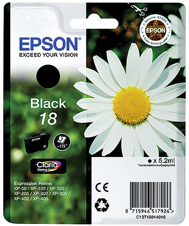 Epson - C13T18014010 - Epson ɫ ī, 18XL̖ī, ڶN̖ӡC		