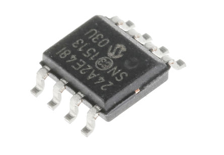 Microchip - 24AA02E48-I/SN - Microchip 24AA02E48-I/SN  EEPROM 惦, 2kbit,  - I2Cӿ, 3500ns, 1.7  5.5 V, 8_ SOICb		