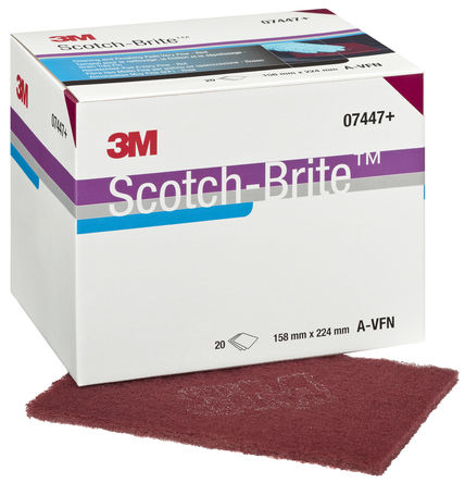 3M - 07447 HANDPAD - 3M ǳ X ĥ| 224mm x 158mm Scotchbriteϵ		