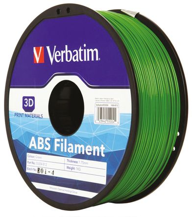 Verbatim - 55004 - Verbatim Gɫ 1.75mmֱ FDM ABS 3D ӡC۽zĲ 55004, 1kg		