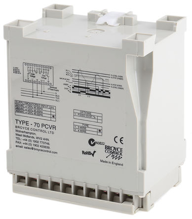 Broyce Control - 70PCVR 400VAC - Broyce Control 3 λ늉 O^ 70PCVR 400VAC, 4 _/4 ] |c, 400 V 		