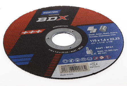 Norton - 66252831451 - Norton Cutting Disc ϵ BDX X иP 66252831451, 115mmֱ		
