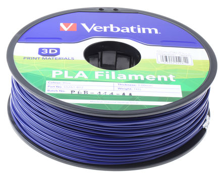 Verbatim - 55261 - Verbatim {ɫ 2.85mmֱ FDM PLA 3D ӡC۽zĲ 55261, 1kg		