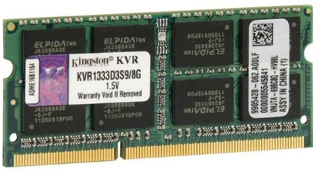 Kingston - KVR1333D3S9/8G - Kingston 8 GB 1333MHz _ʽCyʽӋC ȴģK		
