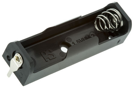 RS Pro - BATTERY HOLDER 1XAA (PCB) - RS Pro 1 1 x AA PCB 늳, PCBb, Ȧ|c		