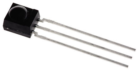 Vishay - TSOP34138 - Vishay 38kHz IR  TSOP34138, 950nmL, 45mݔx, 3		