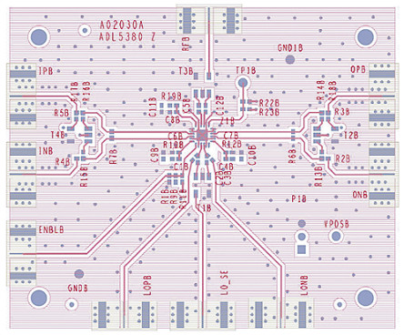 Analog Devices - ADL5380-30A-EVALZ - Analog Devices ADL5380-30A-EVALZ  {, 7.4dB, 390MHzI/Ql, 4.75  5.25 VԴ, 24_		