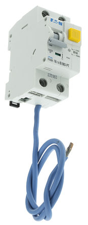 Eaton - PKNM-16/1N/B/003-PT - Eaton  ϵ 1+NO B סլ RCBO, PKNM-16/1N/B/003-PT, 16A, 10 kA·		