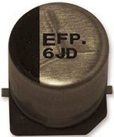 Panasonic - EEEFP1A471AP - Panasonic FP SMD ϵ 10 V ֱ 470F SMD X늽 EEEFP1A471AP, 20%ݲ, 80m(ֵ), +105C		