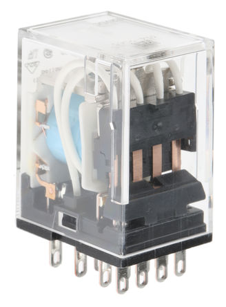 RS Pro - MY4 DC12 - RS Pro MY4 DC12 4 pS ʽ ]i^, 5 A, 12V dc		