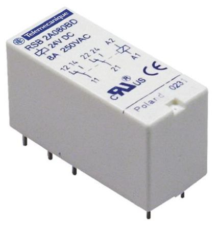 Schneider Electric - RSB2A080ED - Schneider Electric RSB2A080ED ppS PCBӡˢ·壩b ӿ^ģK, 12A		