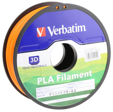 Verbatim - 55255 - Verbatim ɫ 1.75mmֱ FDM PLA 3D ӡC۽zĲ 55255, 1kg		