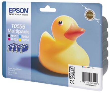 Epson - C13T05564010 - Epson ɫɫtɫSɫ ī, T0556̖ī, R240, R245, RX420, RX425, RX520̖ӡC(j)		
