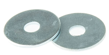 RS Pro - 5 x 20 Mudguard Washer BZP - RS Pro \  |Ȧ 5 x 20 Mudguard Washer BZP, M5 x 20mm, 1.5mm		