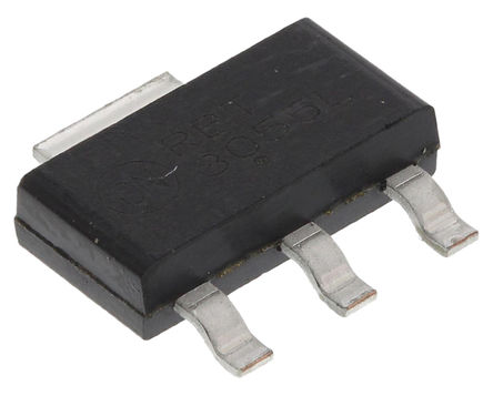 ON Semiconductor - NTF3055L108T1G - ON Semiconductor Nϵ Si MOSFET NTF3055L108T1G, 3 A, Vds=60 V, 3+Ƭ SOT-223b		