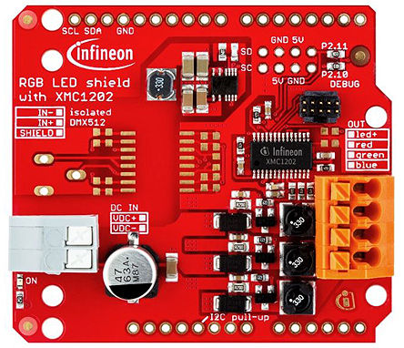 Infineon - KIT_LED_XMC1202_AS_01 - Infineon UNO R3 uyԇ KIT_LED_XMC1202_AS_01; d XMC1202 MCU (ARM Cortex M0 Ⱥ)		
