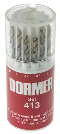 Dormer - A094413 - Dormer A094413 13 HSS-TiN 1.5  6.5 mm C(j)@^׼		