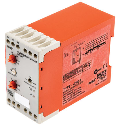Broyce Control - 45051   24/115/230VAC - Broyce Control 1 늉 O(jin)^ 45051 24/115/230VAC, εpS |c, 24 V 115 V 230 V 		
