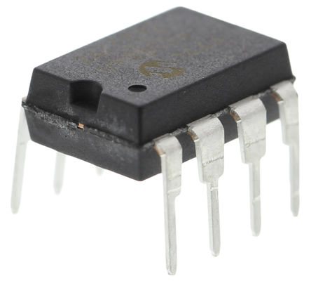 Microchip - 24LC512-I/P - Microchip 24LC512-I/P  EEPROM 惦, 512kbit,  - I2Cӿ, 900ns, 2.5  5.5 V, 8_ PDIPb		