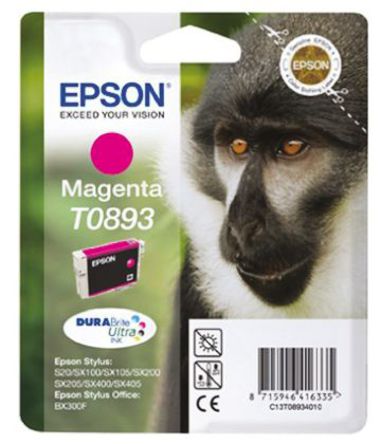 Epson - C13T08934010 - Epson tɫ ī, T0893̖ī, ڶN̖ӡC(j)		