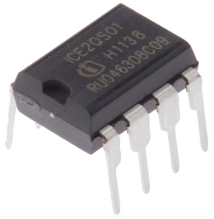 Infineon - ICE2QS01 - Infineon ICE2QS01 PWM ģʽ, ʽؓ, 96 kHz, -0.3  27 VԴ, 8_ PG-DIP-8b		