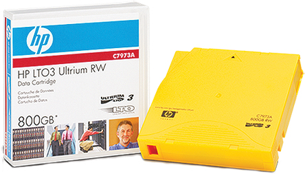 Hewlett Packard - C7973A - Hewlett Packard 400 GB LTO-3 Ŏ(q)		